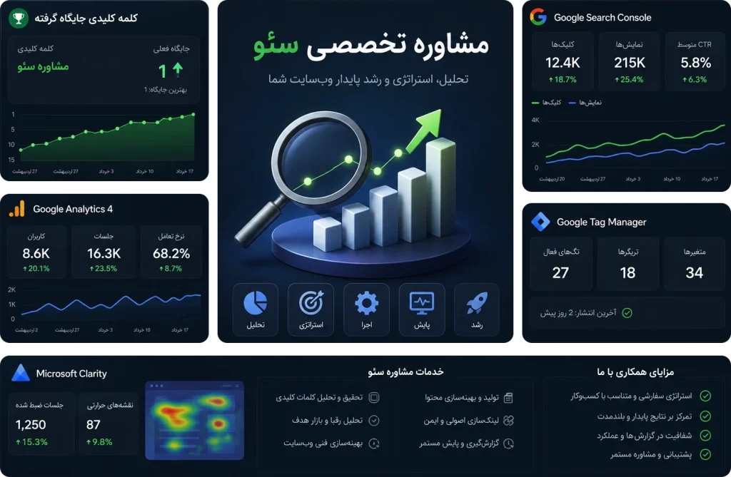 مشاوره تخصصی سئو